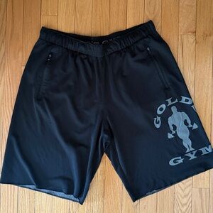 Gold's Gym Black Men's Athletic Shorts